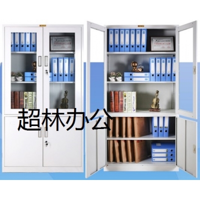 對開玻璃門文件柜