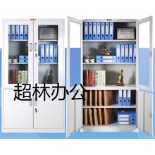對開玻璃門文件柜