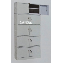 文件柜 扣手五節(jié)檔案柜 2060x900x390mm （鋼板厚度0.8mm）