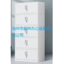 文件柜 整體五節(jié)柜 鐵皮柜 1850x900x390mm（鋼板厚度0.8mm）