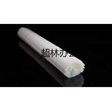 得力財務(wù)憑證裝訂機配套透明尼龍鉚管 熱熔膠管裝訂管塑料管耗材 100支/盒 3853（φ5.2*500mm）