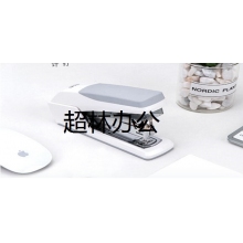 得力（DL）省力結(jié)構(gòu)訂書機(jī)/裝訂器/訂書器 一指按壓 0368