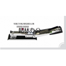 得力（DL）0341 雙釘訂書(shū)機(jī)輕便型厚層訂書(shū)機(jī)/訂書(shū)器